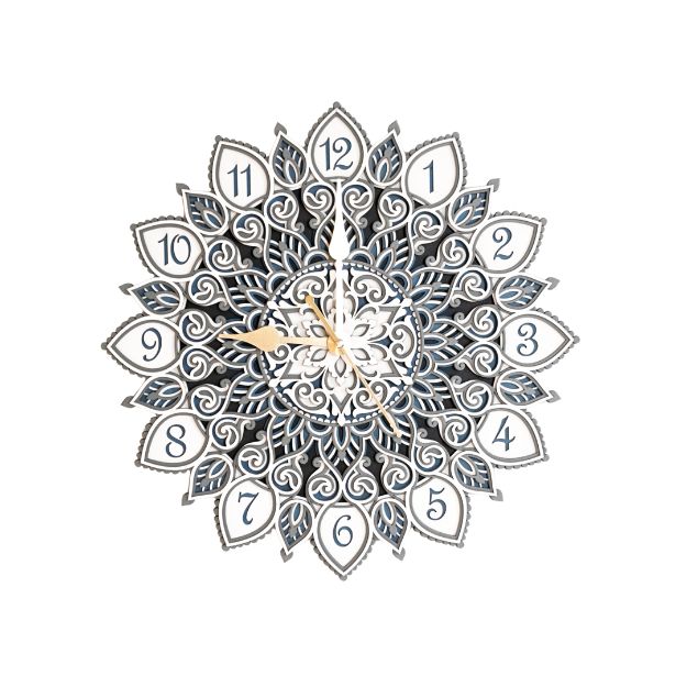 Geometric Glow Wall Clock - TS00WC7